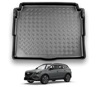 NOMAD Vauxhall Grandland X (2017+) Boot Liner [Lower Boot Position - Not for Hybrid Models] Tailored Fit Car Floor Mat Protector Waterproof Raised Edges Compatible Custom Accessory Dog & Pet Friendly