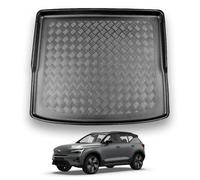 NOMAD Boot Liner Mat for Volvo XC40 Recharge 2020+, Tailored PE Car Boot Protector Tray, Waterproof Raised Edge Trunk Mat, Easy Clean Cargo Floor Liner