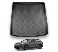 NOMAD Boot Liner Mat for VW ID.7 2024+ [Adjustable boot in raised position], Premium Anti-Slip TPE Car Boot Protector Tray, Waterproof Raised Edge Trunk Mat, Easy Clean Cargo Floor Liner