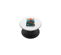 Nomad By Nature Volcano Monster Off Road Adventure Art PopSockets Adhesive PopGrip