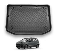 NOMAD Citroen C3 Picasso (2009-2017) Boot Liner [Upper Boot Position] Tailored Fit Car Floor Mat Protector Non Slip Waterproof Raised Edges Compatible Custom Fit Accessory Black Dog & Pet Friendly