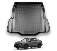 NOMAD Citroen E-C4X (2020+) Boot Liner Tailored Fit Car Floor Mat Protector Non Slip Waterproof Raised Edges Compatible Custom Fit Accessory Black Dog & Pet Friendly Easy Install All-Weather