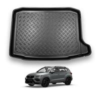 Nomad Cupra Ateca (2020+) Boot Liner (Non-Adjustable Boot Floor) Tailored Boot Mat Protector Waterproof Raised Edges Accessory