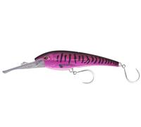 Nomad Design DTX Minnow 200 Heavy Duty SNK 8 Saltwater Fishing Lure with Autotune - Deep Diving Minnow Lure Ideal for Tuna, Wahoo & Mackerel, Trolls 12+ Knots-Phantom