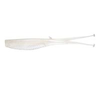 Nomad Design Live Ops Double Down 4” Unrigged Jerkshad Soft Bait Lure, Compact High-Action Profile with Reactor-UV & Glow, (2 Pack), for Speckled Trout & Striped Bass