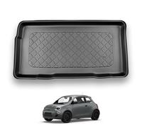 NOMAD Fiat 500 (2020+) Boot Liner [Only for EV Models] Premium Tailored Fit Car Floor Mat Protector Recyclable Thermoplastic Waterproof Dog & Pet Friendly Raised Edges Compatible Custom Fit Accessory