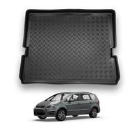 Nomad Ford S-Max (2006-2014) Boot Liner (Fits 7 Seat Models When The 3Rd Row Is Folded Flat) Tailored Fit Boot Mat Protector
