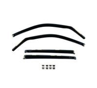 Team HEKO Wind Deflectors for Ford Transit Connect 2021+ Front Set of Window Deflectors, Accessories Smoked UV & Scratch Resistant Acrylic In-Channel Fitting Air Ventilation & Rain Protection