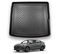 NOMAD Boot Liner Mat for Hyundai Ioniq 2016-2022 [Non-adjustable boot floor], Premium Anti-Slip TPE Car Boot Protector Tray, Waterproof Raised Edge Trunk Mat, Easy Clean Cargo Floor Liner