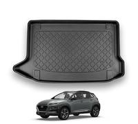 NOMAD Hyundai Kona (2017+) Boot Liner [Upper Boot Position - Hybrid] Premium Tailored Fit Car Floor Mat Protector Recyclable Waterproof Dog & Pet Friendly Raised Edges Compatible Custom Fit Accessory