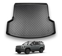 NOMAD Hyundai Santa FE (2024+) Boot Liner Tailored Fit Car Floor Mat Protector Non Slip Waterproof Raised Edges Compatible Custom Fit Accessory Black Dog & Pet Friendly Easy Install All-Weather