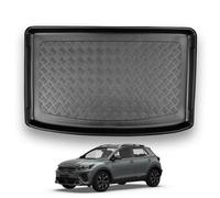 NOMAD Boot Liner Mat for Kia Stonic Non Hybrid 2017+ [Upper Boot], Tailored PE Car Boot Protector Tray, Waterproof Raised Edge Trunk Mat, Easy Clean Cargo Floor Liner
