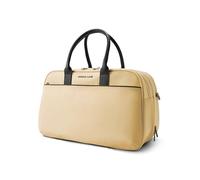 Nomad Lane The Bento Bag Carry-On Luggage Duffel Bag, Durable & Lightweight Suitcase. Personal Item Weekender Overnight Travel Bag for Men & Women, Dune Khaki, 17” W x 8” D x 10” H, Bento Bag