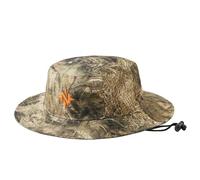 NOMAD Men's Bucket Anti-Glare Hunting Hat with Moisture Wicking Fabric, Mossy Oak Migrate Camo, One Size