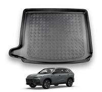 NOMAD MG HS (2023+) Boot Liner [Upper Boot Position] Tailored Fit Car Floor Mat Protector Non Slip Waterproof Raised Edges Compatible Custom Fit Accessory Black Dog & Pet Friendly