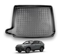 NOMAD MG HS (2023+) Boot Liner [Upper Boot Position] Tailored Fit Car Floor Mat Protector Non Slip Waterproof Raised Edges Compatible Custom Fit Accessory Black Dog & Pet Friendly