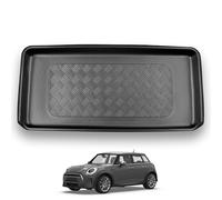 NOMAD Mini Cooper 2023-3 Door Boot Liner Upper Position Tailored Fit Car Floor Mat Protector Non Slip Waterproof Raised Edges Compatible Custom Fit Accessory Black Dog Pet Friendly All-Weather