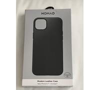 Nomad - Modern Horween Leather Case MagSafe - iPhone 14 Plus - Black