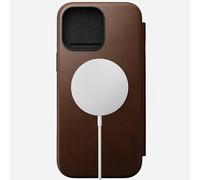 NOMAD - Modern Leather Folio - iPhone 16 Pro | Brown Leather