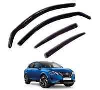 Nomad Nissan Qashqai (2021- ) Wind Deflectors Uv & Scratch Resistant Acrylic In-Channel Fit Rain Window Protection Car Accessories