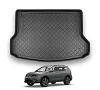 NOMAD Nissan X-Trail (2017+) Boot Liner [Upper Boot Position] Premium Tailored Fit Car Floor Mat Protector Thermoplastic Waterproof Dog & Pet Friendly Raised Edges Compatible Custom Fit Accessory