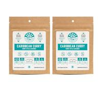 Nomad Nutrition Caribbean Curry - Vegetable, Protein Packed, Nutritious Dehydrated Meal for Camping, Travel, Adventure on the Go - 2 oz