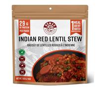 Nomad Nutrition Indian Red Lentil Stew - Plant Based, Protein Packed, Nutritious Dehydrated Meal for Camping, Travel, Adventure on The go - 4 oz