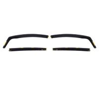 Nomad Peugeot 5008 (2010- 2017) Wind Deflectors Uv & Scratch Resistant Acrylic In-Channel Fit Rain Window Protection Car Accessories