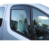 Nomad Renault Trafic (2014 On) Wind Deflectors Uv & Scratch Resistant Acrylic In-Channel Fit Rain Window Protection Car Accessories