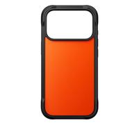 NOMAD Rugged Case | For iPhone 17 Pro | Polycarbonate Protective Case with TPU Bumper | Matte PET Back | MagSafe Compatible | Ultra Orange