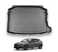 NOMAD Seat Leon (2020+) Boot Liner [Lower Boot Position] Premium Tailored Fit Car Floor Mat Protector Recyclable Thermoplastic Waterproof Dog Pet Friendly Raised Edges Compatible Custom Fit Accessory