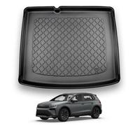 NOMAD Boot Liner Mat for Skoda Elroq 2025+ [Non-adjustable boot floor], Premium Anti-Slip TPE Car Boot Protector Tray, Waterproof Raised Edge Trunk Mat, Easy Clean Cargo Floor Liner