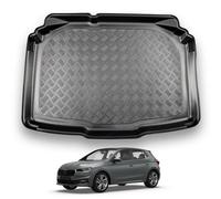 Nomad Skoda Fabia (2021+) Boot Liner (Lower Boot Position) Tailored Boot Protector Waterproof Raised Edges Custom Fit Accessory