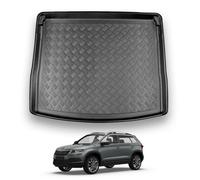 Nomad Skoda Karoq (2017+) Boot Liner (Upper Boot Position) Tailored Boot Protector Waterproof Raised Edges Custom Fit Accessory