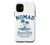 Nomad Social Club Remote Work Paradise Case for iPhone 11