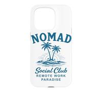 Nomad Social Club Remote Work Paradise Case for iPhone 15 Pro
