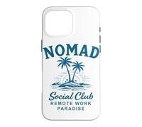 Nomad Social Club Remote Work Paradise Case for iPhone 16 Pro Max