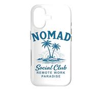 Nomad Social Club Remote Work Paradise Case for iPhone 17