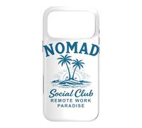 Nomad Social Club Remote Work Paradise Case for iPhone 17 Pro Max