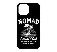 Nomad Social Club Remote Work Paradise Vacation Case for iPhone 12 Pro Max