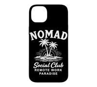 Nomad Social Club Remote Work Paradise Vacation Case for iPhone 14 Plus