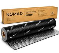 NOMAD Sound Deadening Self Adhesive Bulk Roll 2mm Butyl Van Campervan Insulation & Sound Proofing 500mm x 5M Roll Covers 2.5Sq.m Camper Van Conversion Reduce Road Noise Rattles Panel Vibration