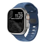 Nomad Sport Band - 45mm | Naval Blue Apple watch ultra 2 band, Designed to give your Apple Watch a modern and athletic look for intense workouts and everyday wear, Compatible with New Series 11, Ultra