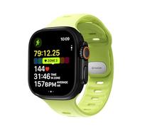NOMAD Tempo Band for Apple Watch 49 mm Waterproof and Slim Sports Strap, lime, 49 mm, Modern