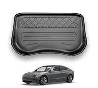 NOMAD Tesla Model 3 (2017-2020) Boot Liner [Front Trunk - Frunk] Premium Tailored Fit Car Floor Mat Protector Thermoplastic Waterproof Dog & Pet Friendly Raised Edges Compatible Custom Fit Accessory