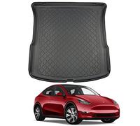 NOMAD Tesla Model Y (2021+) Boot Liner Premium Tailored Fit Car Floor Mat Protector Easy Install Non Slip Thermoplastic Waterproof Dog & Pet Friendly Raised Edges Compatible Custom Fit Accessory