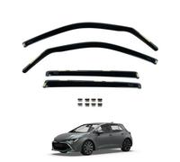 Nomad Toyota Corolla (2018- ) (Hatchback) Only Suitable For Hatchback Models Wind Deflectors Uv & Scratch Resistant Acrylic In-Channel