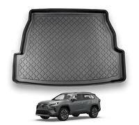 NOMAD Toyota Rav 4 (2019+) Boot Liner [Upper Boot Position] Premium Tailored Fit Car Floor Mat Protector Thermoplastic Waterproof Dog & Pet Friendly Raised Edges Compatible Custom Fit Accessory