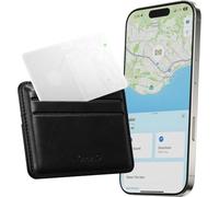 Nomad Tracking Card Air White, Slim Card Tracker with IPX7 Waterproof and Dust Proof, Compatible with Apple Find My, TSA Approved, 5-Month Battery, Wireless Rechargeable, iOS Only