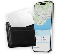 Nomad Tracking Card White, Slim Card Tracker with IPX7 Waterproof and Dust Proof - Card Tracker for Wallet & Luggage, 5 Months GPS Tracker Long Battery Life, Rechargeable, Compatible with iOS Only